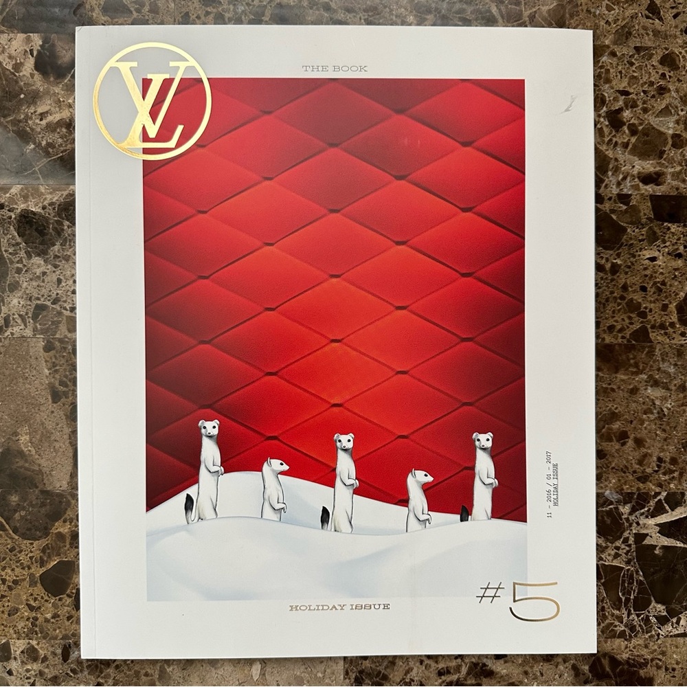 Authentic Louis Vuitton 2016-2017 Holiday Issue Book